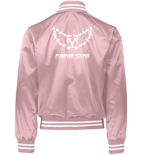 Load image into Gallery viewer, **PRE-ORDER** Satin Baseball Jacket
