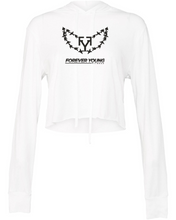 Load image into Gallery viewer, **PRE-ORDER** Long Sleeve Cropped Hoodie T-Shirt
